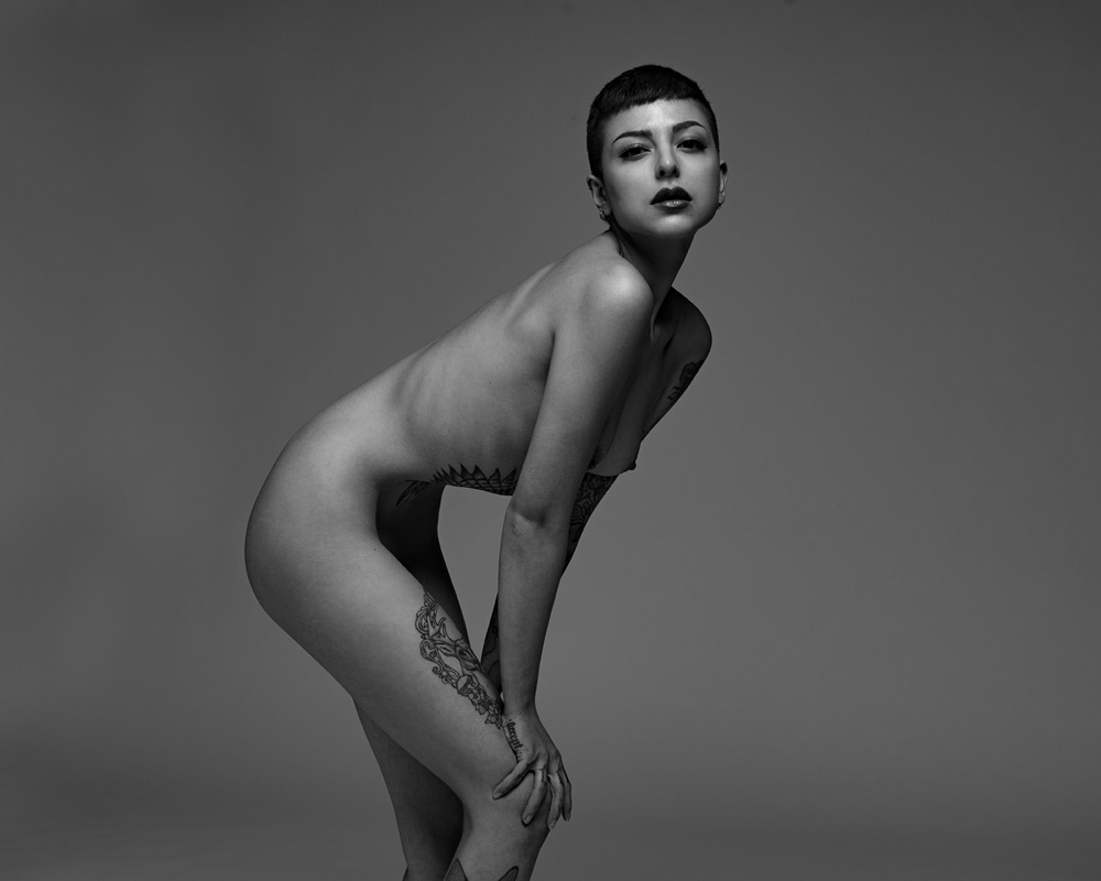 studio beauty fashion portrait